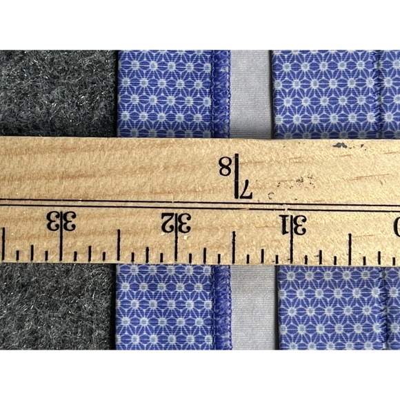 Peter Millar Summer Comfort Polo Shirt Men XL Blue Geometric Golf Athletic - Picture 7 of 9